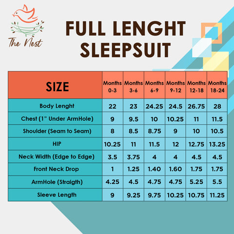 Flora and Fauna Sleeping Suit | Suits & Sets | The nest clothing