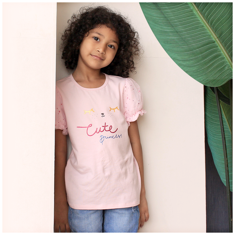 Girl'S T-Shirt Cotton candy Pakistan