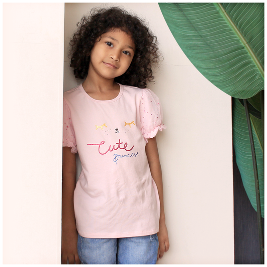 Girl'S T-Shirt Cotton candy Pakistan