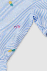 Girl'S Woven Top Cotton candy Pakistan