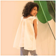 Girl'S Woven Top Cotton candy Pakistan