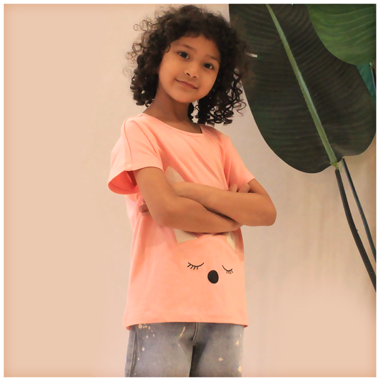 Girl'S T-Shirt Cotton candy Pakistan