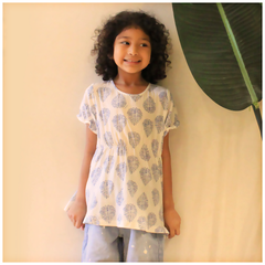 Girl'S Woven Top Cotton candy Pakistan