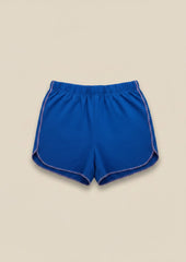 Girls Navy Terry with Detailing