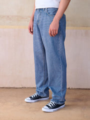 Steel Blue Relaxed Fit Lightweight Jeans