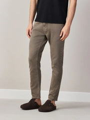 Brown Wash Skinny Fit Comfort Stretch Jeans