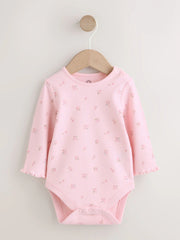 Pink Cord Dungaree and Bodysuit Baby Set 2 Piece (0mths-2yrs)