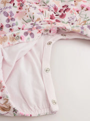 Pink Bunny Cord Baby Dungaree 2 Piece Set (0mths-2yrs)
