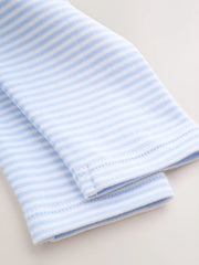 Blue Plain Cord Dungaree and Bodysuit Baby Set (0mths-2yrs)
