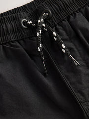 Black Lined Cargo Trousers (3mths-7yrs)