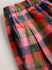 Multi Pink/ Navy Check Hareem Trousers (3mths-7yrs)