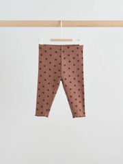 Chocolate Brown Spot Sweat Top and Leggings Set (0mths-2yrs)