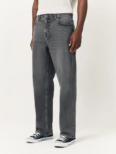 Grey Classic Stretch Relaxed Fit Jeans