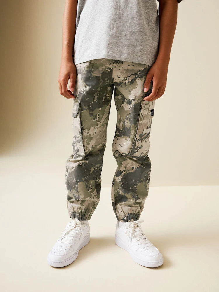 NEXT - NCNYB-Trousers-Camo Loose Fit Cargo
