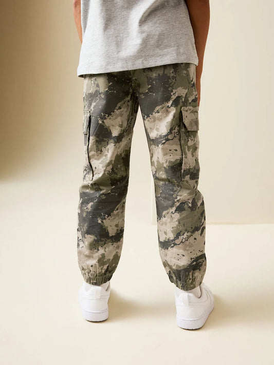 NEXT - NCNYB-Trousers-Camo Loose Fit Cargo
