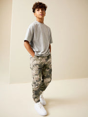 NEXT - NCNYB-Trousers-Camo Loose Fit Cargo