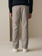 Brown Smart Woven Trousers (3-16yrs)
