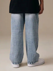 Blue Pull on Jeans (3-16yrs)