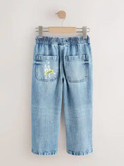 Blue Pull on Jeans (3-16yrs)
