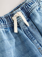 Blue Pull on Jeans (3-16yrs)