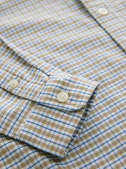 NEXT - Neutral Gingham Single Oxford Shirt (3-16yrs)