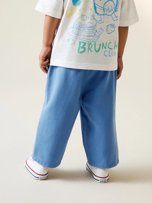 NEXT - NCNPB-Trousers-Blue Pull On Wide