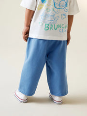 NEXT - NCNPB-Trousers-Blue Pull On Wide