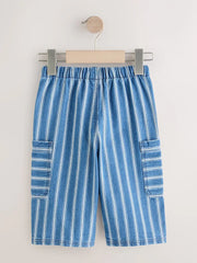 NEXT - NCNPB-Trousers-Mid Blue Stripe