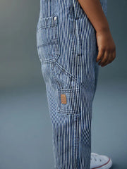 Ticking Stripe Dungarees (3mths-7yrs)