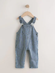 Ticking Stripe Dungarees (3mths-7yrs)