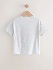 Grey Pets Oversized Graphic Print T-Shirt (3-16yrs)