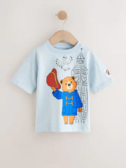Blue Paddington Bear Short Sleeve T-Shirt (3mths-8yrs)