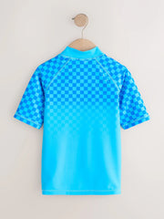 NEXT - Blue Mario Rash Vest (3-16yrs)