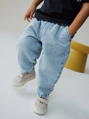 NEXT - Light Blue Barrel Jeans (3mths-7yrs)