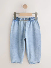NEXT - Light Blue Barrel Jeans (3mths-7yrs)