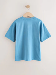 Blue Controller Short Sleeve Graphic T-Shirt (3-16yrs)