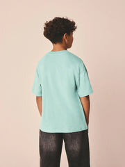 Mineral Green Short Sleeve Graphic T-Shirt (3-16yrs)