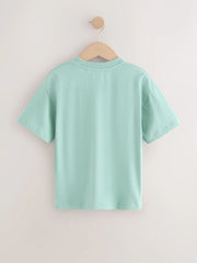 Mineral Green Short Sleeve Graphic T-Shirt (3-16yrs)