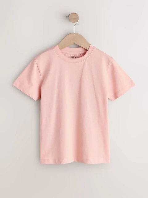 Peach Pink Regular Fit Short Sleeve T-Shirt (3-16yrs)