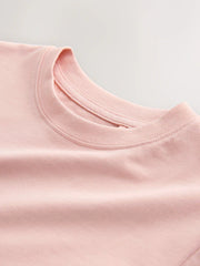 Peach Pink Regular Fit Short Sleeve T-Shirt (3-16yrs)