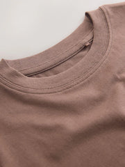 Mink Brown Regular Fit Short Sleeve T-Shirt (3-16yrs)