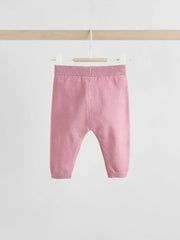 NEXT - NCNVB-Girls Sets-Pink-Sheep Scene Baby Knitted Jumper and Leggings
