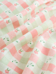 Pink Check Baby Dungarees and Bodysuits Set 2 Piece (0mths-2yrs)