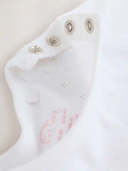 Pink Check Baby Dungarees and Bodysuits Set 2 Piece (0mths-2yrs)