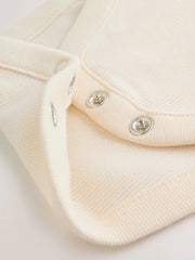 NEXT - Yellow Ditsy Baby Jersey Dungarees and Bodysuits Set 2 Piece (0mths-3yrs)