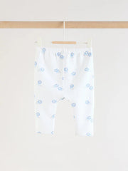 Blue Lion Top and Leggings Baby Set