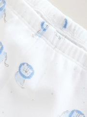 Blue Lion Top and Leggings Baby Set