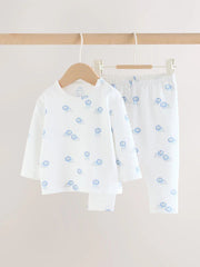 Blue Lion Top and Leggings Baby Set