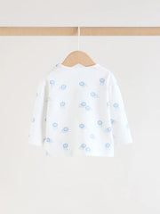 Blue Lion Top and Leggings Baby Set