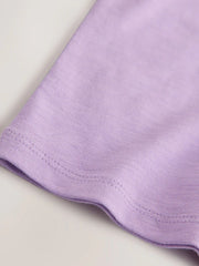 NEXT - Purple Lemon Short Sleeve Embroidered T-Shirt (3mths-7yrs)